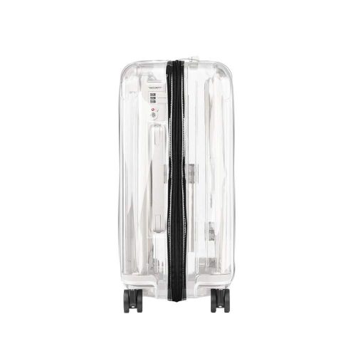  Sunikoo Luggage Cover for Rimowa Off White Suitcase Clear PVC Protector Transparent Protective Case with Black Zipper