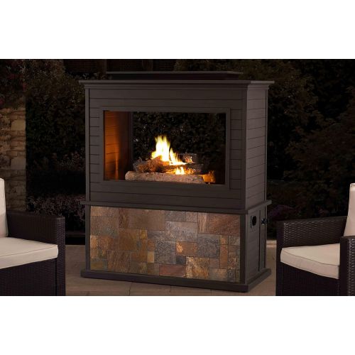  Sunjoy 110505001 Gas Fire Place, Large