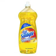 Sunlight 95729811CT Liquid Dish Detergent, Lemon Scent, 38 oz Bottle (Case of 9)