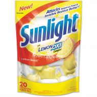 Sunlight Auto Dish Power Pacs Lemon, 20 1.5oz Packets/Bag 6/Case, Lot of 1