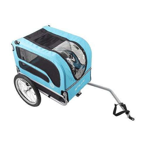  Sunlite Pet Trailer - Black/Gray/Blue - PTS-5