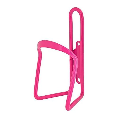  SUNLITE Alloy Bicycle Water Bottle Cage, Neon Pink