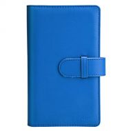 Sunmns Wallet PU Leather Photo Album Compatible with Fujifilm Instax Mini Instant Film (Dark Blue)