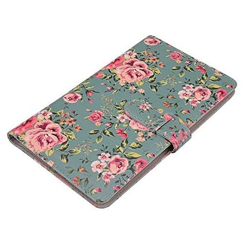  Sunmns Flower Wallet PU Leather Photo Album Compatible with Fujifilm Instax Mini 11 9 8 90 8+ 26 7s Instant Camera Film, Polaroid Snap Zip Z2300 PIC-300 Film (Retro Floral)