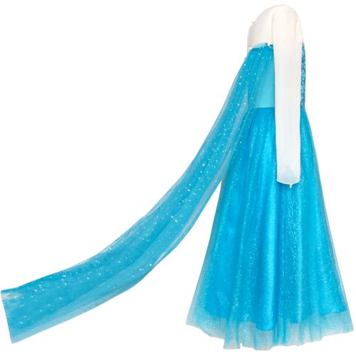  Sunny+Fashion Sunny Fashion Girls Dress Elsa Princess Accessories Crown Magic Wand Size 3-12