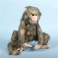 Sunny Toys NP8069M 15 In. Monkey - Japanese Snow, Animal Puppet