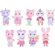 Sunny Days Entertainment Honey Bee Acres Rainbow Ridge Pals - 9 Miniature Flocked Dolls | Small Fantasy Collectible Figures | Pretend Play Toys for Kids