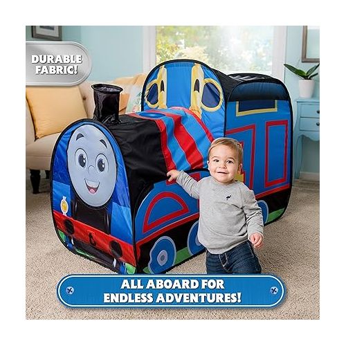  Thomas & Friends Tent - Pop Up Play Tent for Kids - Big Thomas The Train Toys - Sunny Days Entertainment