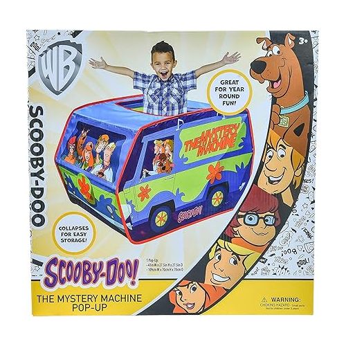  Scooby Doo Mystery Machine Tent - Kids Pop Up Play Tent | Scooby Doo Toy