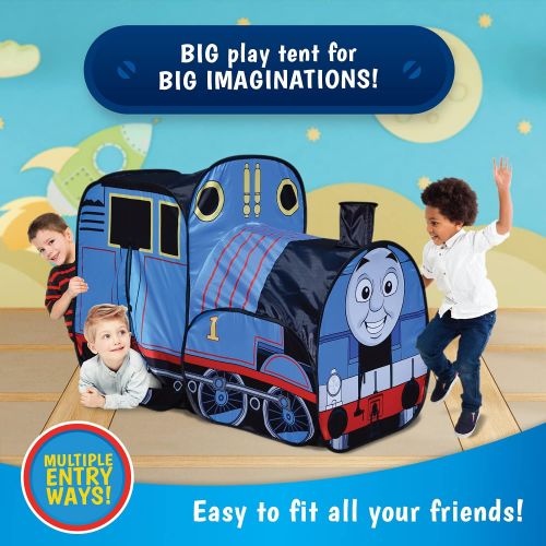  Sunny Days Entertainment Thomas & Friends Pop Up Train  Indoor Play Tent for Kids | Nickelodeon Thomas The Tank Engine Toy Playhouse