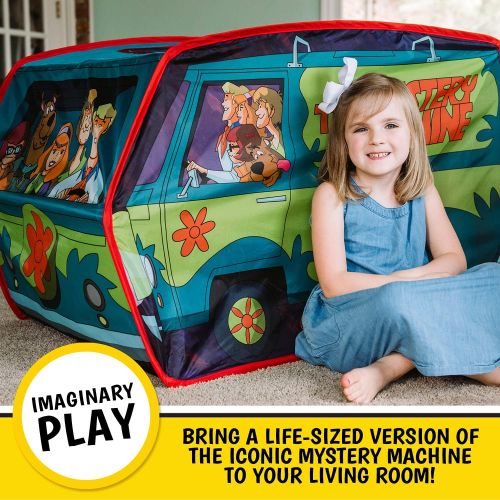  [아마존베스트]Sunny Days Entertainment Scooby Doo Mystery Machine Tent  Kids Pop Up Play Tent | Scooby Doo Toy