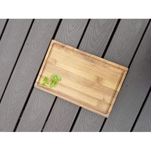  Sunny Dreamz Walnut Wooden Cutting Board with Rounded Edges and Juice Groove 17x11 Hardwood Chopping and Carving Counter top Board (11x17x0.75, Walnut Wood (Unseasoned))