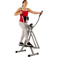 Sunny Health & Fitness Air Walk Cross Trainer Elliptical Machine Glider w/Performance LCD Monitor, Low-Impact, 30 Inch Stride and Optional Exclusive SunnyFit App Enhanced Bluetooth Connectivity