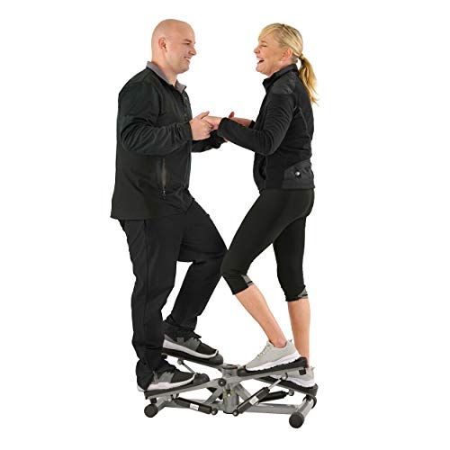  Sunny Health & Fitness Tandem Stepper Step Machine with LCD Monitor - SF-S0855