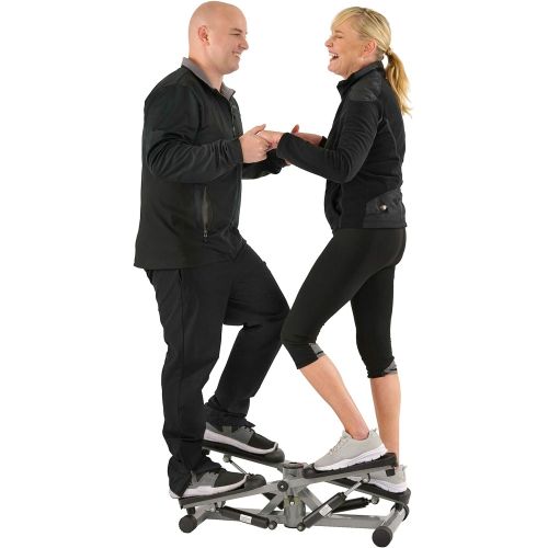  Sunny Health & Fitness Tandem Stepper Step Machine with LCD Monitor - SF-S0855