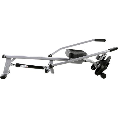  Sunny Health & Fitness SF-RW5639 Full Motion Rowing Machine Rower w/ 350 lb Weight Capacity and LCD Monitor