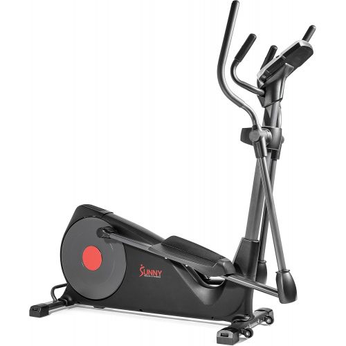  Sunny Health & Fitness Pre-Programmed Elliptical Trainer - SF-E320001, black