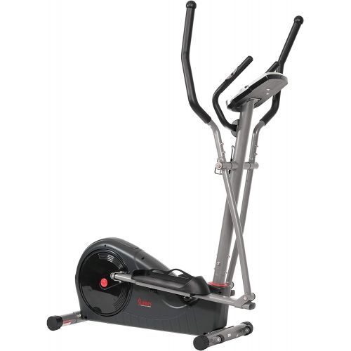  Sunny Health & Fitness Pre-Programmed Elliptical Trainer - SF-E320002, black