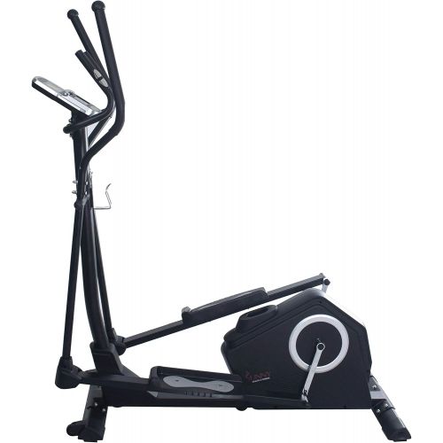  Sunny Health & Fitness Programmable Cardio Elliptical Trainer - SF-E3890, Black