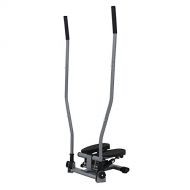 Sunny Health & Fitness Dual Action Swivel Stepper with Handlebars