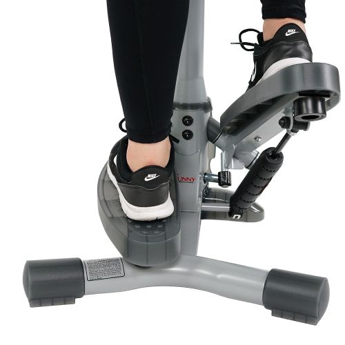  Sunny Health & Fitness SF-S0637 Twist-In Stepper Step Machine w Handlebar and LCD Monitor