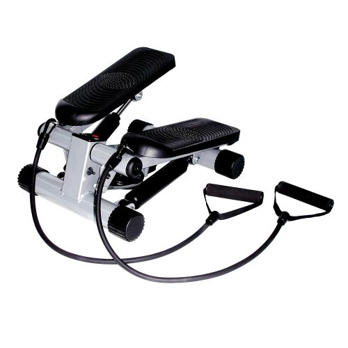  Sunny Health & Fitness Mini Stepper with Resistance Bands