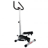 Sunny Health & Fitness NO. 059 Twist Stepper Step Machine wHandle Bar and LCD Monitor