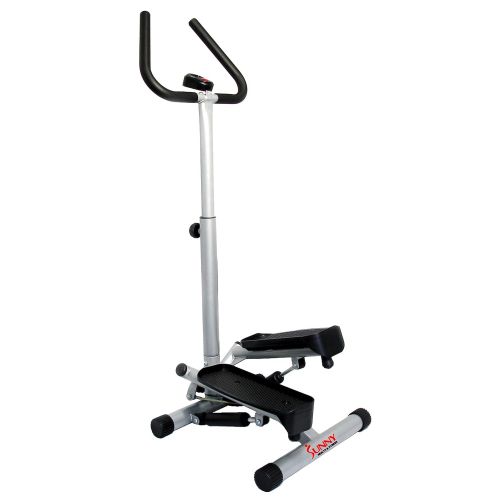  Sunny Health & Fitness NO. 059 Twist Stepper Step Machine wHandle Bar and LCD Monitor