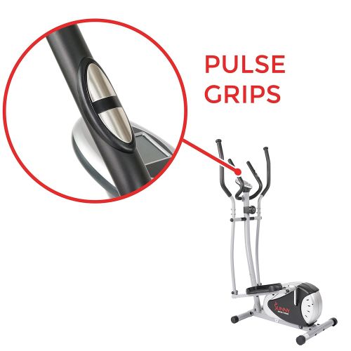  Magnetic Elliptical Machine Trainer by Sunny Health & Fitness - SF-E905