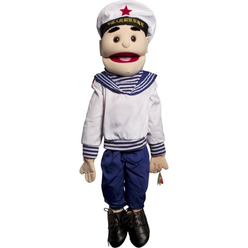  Sunny Toys GS4567B 28 In. Sailor Black-Haired Puppet