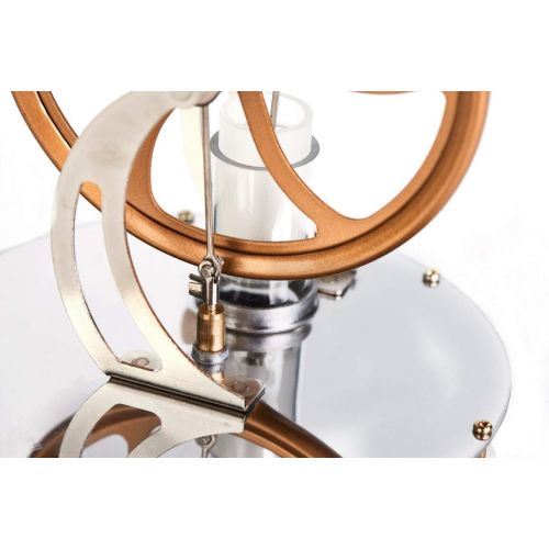  Sunnytech Low Temperature Stirling Engine Motor Steam Heat Education Model Toy Kit (LT001)