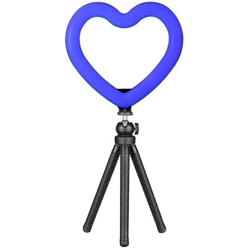  Sunpak Rainbow Heart-Shaped Vlogging Kit (10