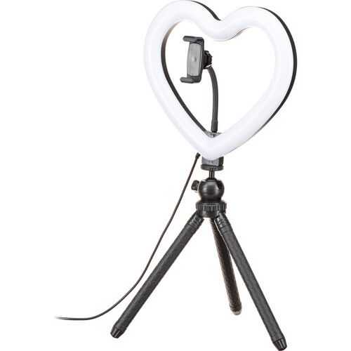  Sunpak Rainbow Heart-Shaped Vlogging Kit (10