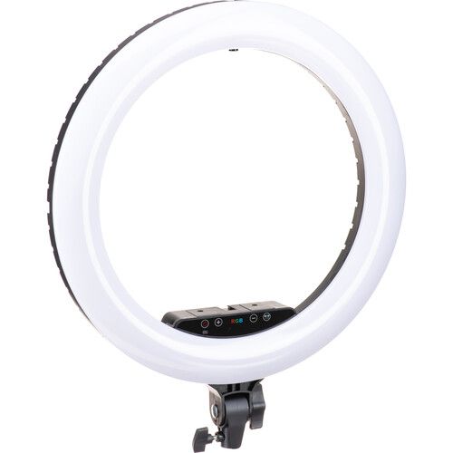  Sunpak Premium Series Bi-Color Ring Light Kit with BOYA Microphone (18