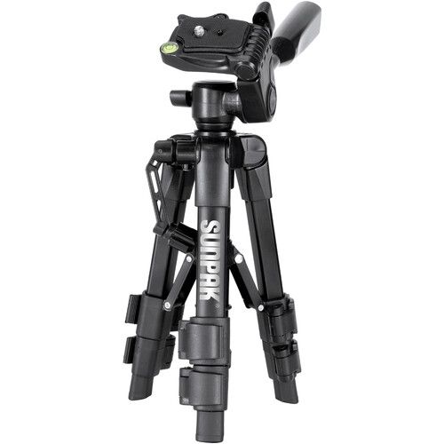  Sunpak 620-213BB MiniPro Tabletop Tripod with Pan Tilt Head