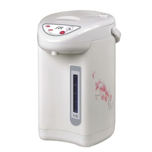  Sunpentown 4.2 Liter Hot Water Dispenser with Dual-Pump System, Off-White