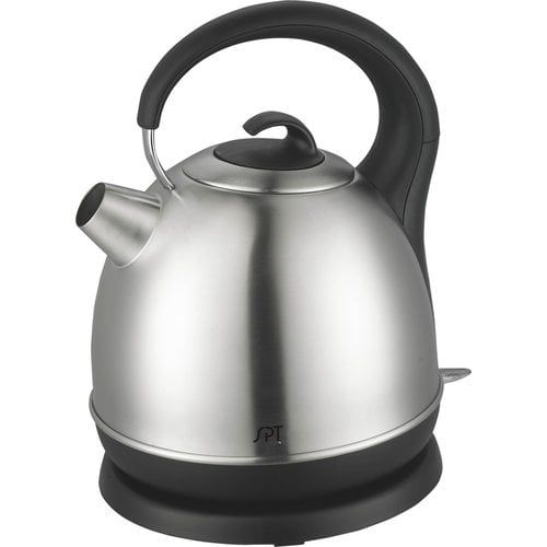  Sunpentown 1.7 Liter Cordless Electric Kettle, Stainless Steel