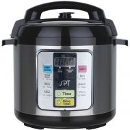 Sunpentown 6.5-Quart Electric Pressure Cooker, Black