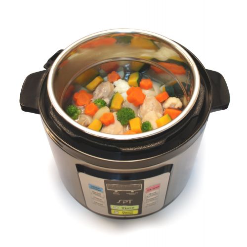  Sunpentown 6.5-Quart Electric Pressure Cooker, Black