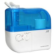 Sunpentown SPT SU-4010 Ultrasonic Dual-Mist WarmCool Humidifier with Ion Exchange Filter - Blue
