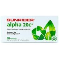 Sunrider International Alpha 20C 60 Packs - Powder (0.17 oz.5 g each bag)