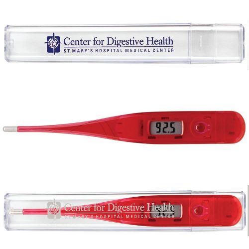  Sunrise Identity Digital Thermometer - 50 Quantity - $3.75 Each - PROMOTIONAL PRODUCT/BULK/Branded with YOUR LOGO/CUSTOMIZED