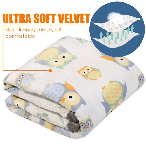  Sunshine Breathable Baby Blanket Safari Print Fleece Best Registry Gift for Newborn Soft- Perfect for Prince and...