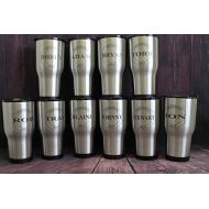 Sunshine N Whiskey Life, LLC Sale-Set of 5-7-RTIC-Custom Laser Engraved 30 oz RTIC Stainless Steel Tumbler Groomsmen Gifts