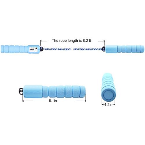  [아마존베스트]Sunshine smile Skipping Rope, Speed Rope, Boxing, Sport, Children, Childrens Speed Rope with Counter, Skipping Rope Sports, Adjustable Speed Rope Skipping