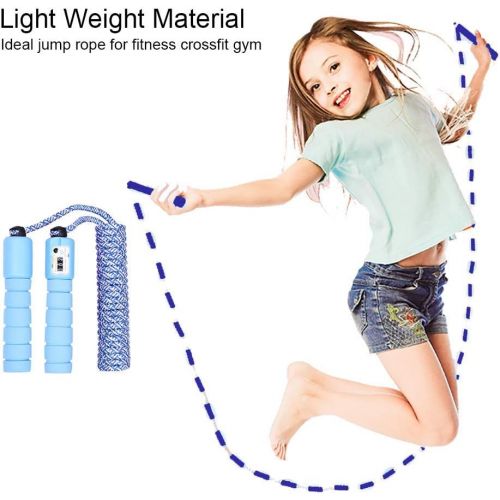  [아마존베스트]Sunshine smile Skipping Rope, Speed Rope, Boxing, Sport, Children, Childrens Speed Rope with Counter, Skipping Rope Sports, Adjustable Speed Rope Skipping