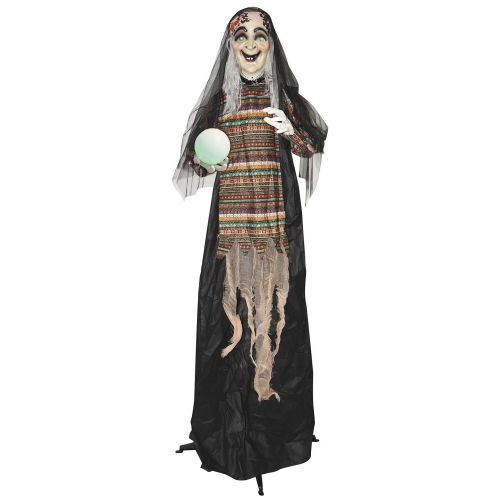  Sunstar Industries 5 Animated Standing Fortune Telling Witch with Lights & Sound - Standard