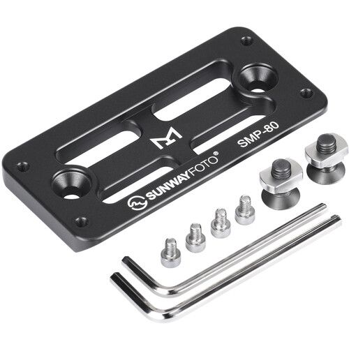  Sunwayfoto SMP-80 M-LOK Rail Arca-Type Adapter Plate (3.2