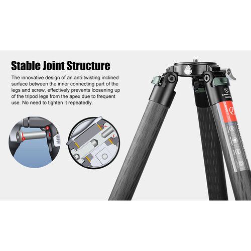  Sunwayfoto T4040CM+IB-65 Master Series Carbon Fiber Tripod and IB-65 Ball Head Ball Head