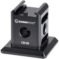 Sunwayfoto CB-06 Cold Shoe Adapter with Arca-Type Base